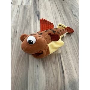 K&M International Dark Zone Deep Sea Spotted Fish Plush Hand Puppet